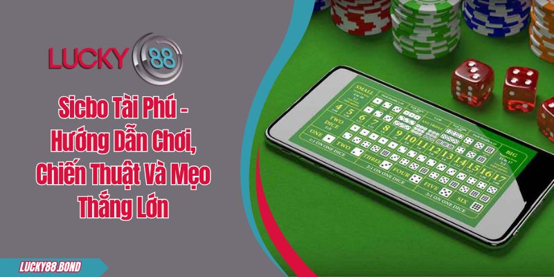 Sicbo Tài Phú - Hướng Dẫn Chơi, Chiến Thuật Và Mẹo Thắng Lớn